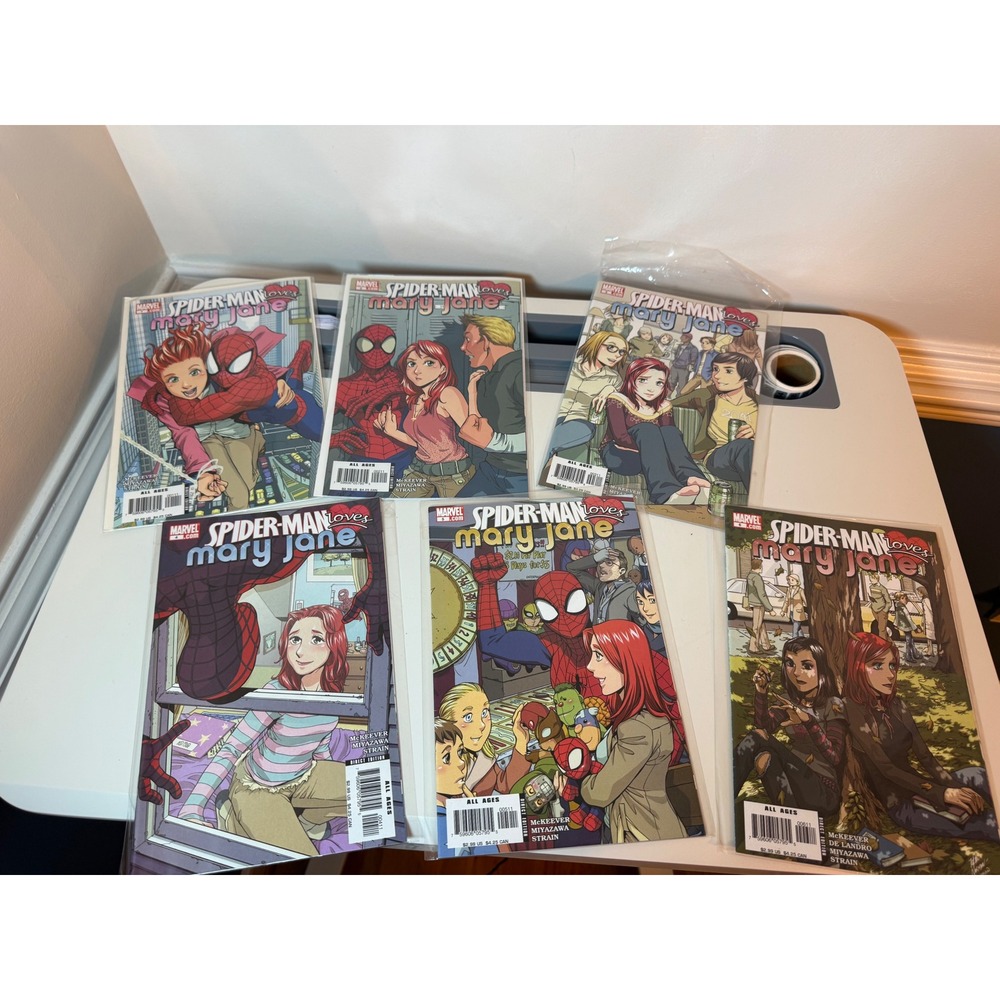 Marvel Spider-Man Loves Mary Jane Comics All Ages Issues 1-6 Lot Miyazawa